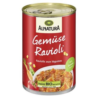 Alnatura Ravioli aux légumes bio, 400g