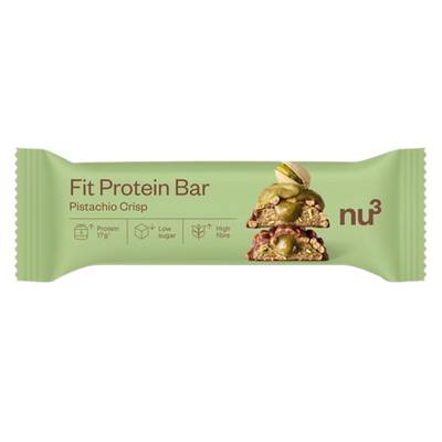 NU3 Barre Protéinée Pistache - Fit Protein Bar Pistache, 55g
