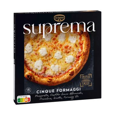 Dr.Oetker Pizza Suprema 5 fromages, 424g