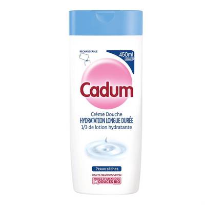 Cadum Crème de douche Hydratation Longue Durée, 250ml