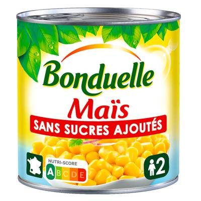 Bonduelle Maïs Sans Sucres Ajoutés, 285g