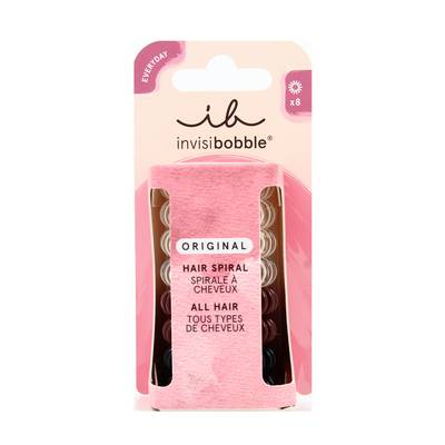Invisibobble Elastique à spirale cheveux, 8 pièces