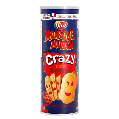 Monster Munch Chips tuiles goût Paprika, 150g