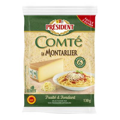 Président Comté râpé, 130g