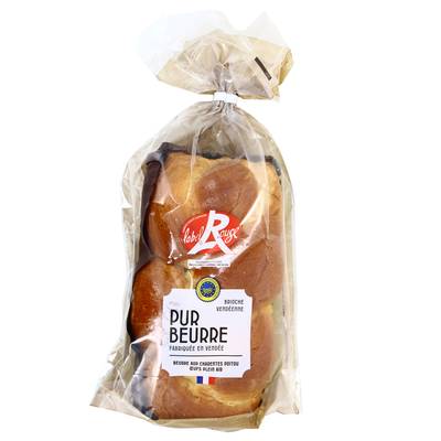 Brioches Fonteneau Brioche Vendéenne Pur Beurre, Label Rouge, IGP, 400g