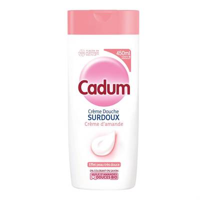 Cadum Crème Douche Surdoux Crème d¿amande, 450ml