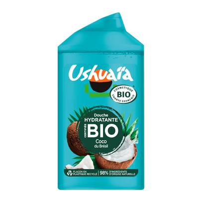 Ushuaïa Gel Douche Hydratant Coco Bio, 250ml