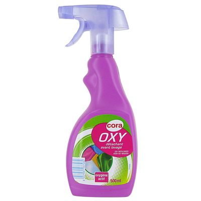 Spray détachant oxygène actif Spray détachant oxygène actif ,CORA,500ml