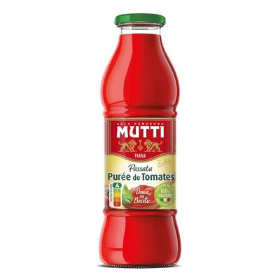 Mutti Purée de tomate au basilic - Passata, 560g
