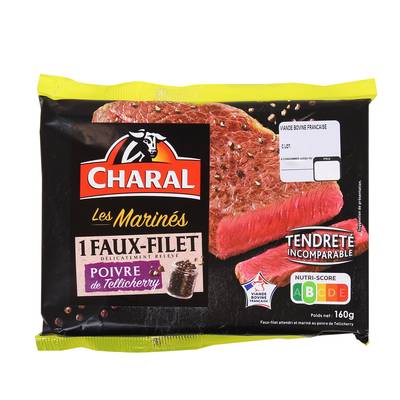 Charal Faux-Filet au Poivre de Tillicherry, 160g