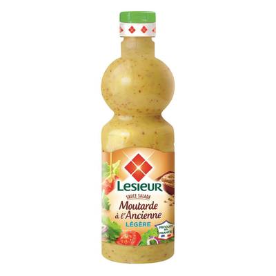 Lesieur Sauce salade moutarde à l'ancienne légère, 50cl