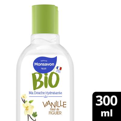 Monsavon Gel Douche  Bio Vanille & Figue, 300ml