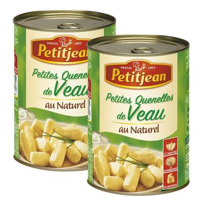 Petitjean Petites Quenelles de Volaille au naturel, Lot de 2x255g