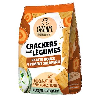 3770015053083 - Graam - Crackers Patate Douce et Piment Jalapeno