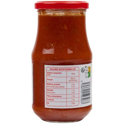 Pouce Sauce bolognaise Boeuf et Porc en bocal, 420g