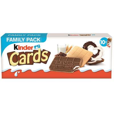 Kinder Cards Chocolat au Lait, 256g