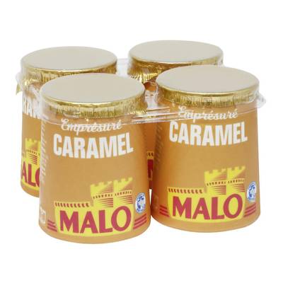 Malo Emprésuré Caramel, 4x125g