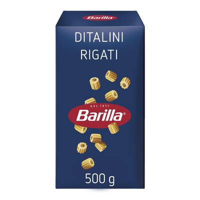 Barilla Pâtes Ditalini Rigati, 500g