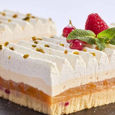 2050000348983 - Traiteur Idbuffet - Entremet Pêche Melba