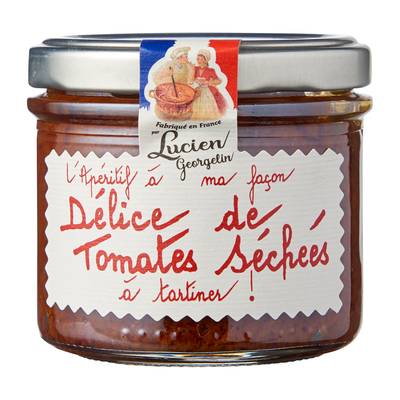 Lucien Georgelin Délice de Tomates Séchées à tartiner, 100g