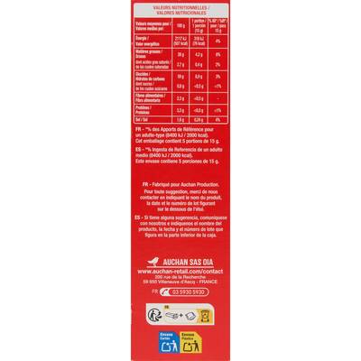 3596710021284 - Auchan - Pétales salés
