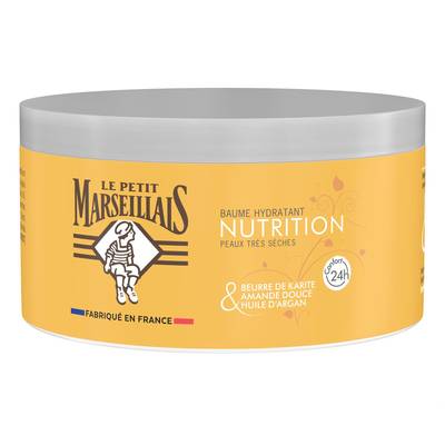 Le Petit Marseillais Baume Nutrition Karité, Amande Douce & Argan, 300ml