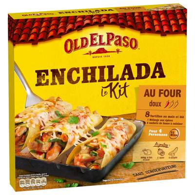 Old el Paso Kit pour enchilladas au four doux, 657g