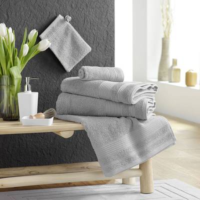 3574388014784 - Douceur D Interieur - Gants de toilette gris