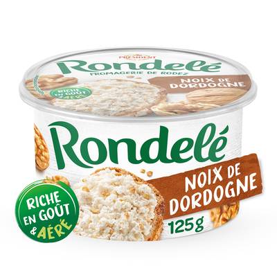 Rondelé Fromage frais noix de Dordogne, 125g