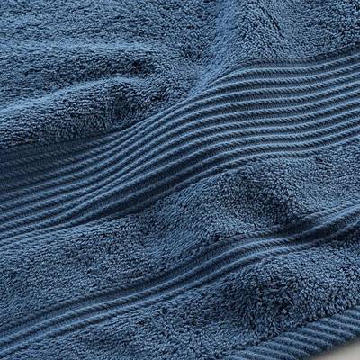 3574388015484 - Douceur D Interieur - Drap de bain éponge unie bleu Saphir