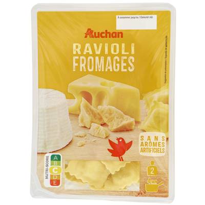 Auchan Ravioli aux Fromages, 300g