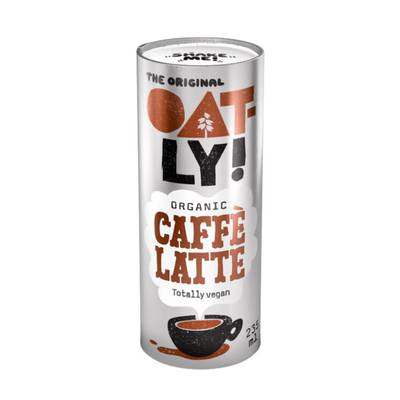 Oatly Caffe Latte à l'Avoine Vegan Bio, 235ml