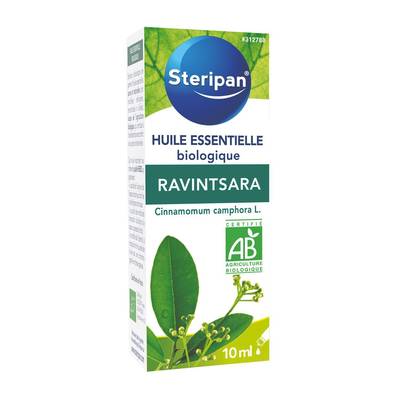 Steripan Huile Essentielle Ravintsara Bio, 10ml