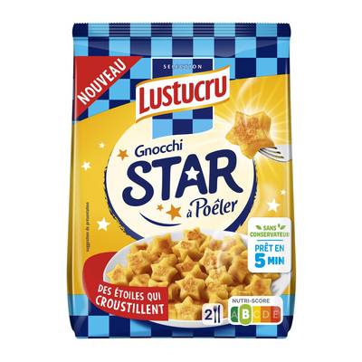Lustucru Gnocchi Star à Poêler, 300g