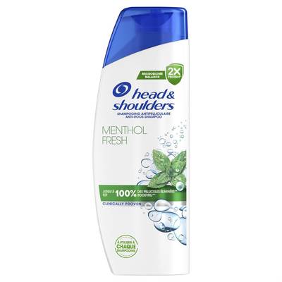 Head & Shoulders Shampooing Menthe Fresh Anti-Pelliculaire, 250ml