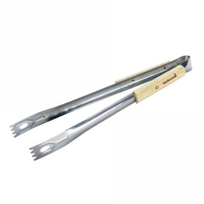 Barbecook Pince en inox et bois, 40 cm