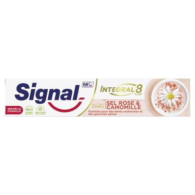 Signal Dentifrice Integral 8 Nature Elements Sel Rose & Camomille, 75ml