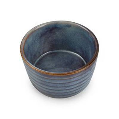 ONA Plat à four bleu Duna, 10xH6 cm