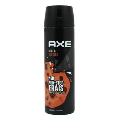 Axe Déodorant spray Cuir & Cookies, 200ml