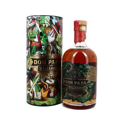 Don Papa Rhum brun cuvée Masskara 40° avec étui, 70cl