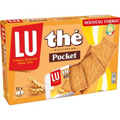 Lu Biscuit Thé, format pocket, 264g