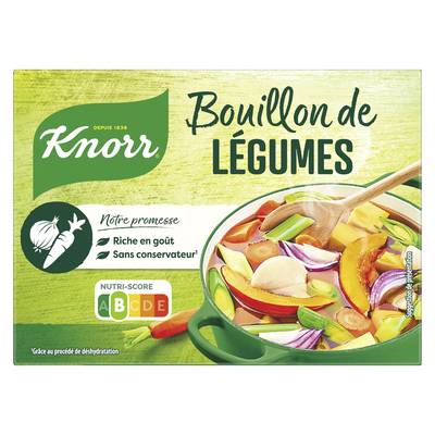 Knorr Bouillon de Légumes Classique - 15 tablettes, 15x10g