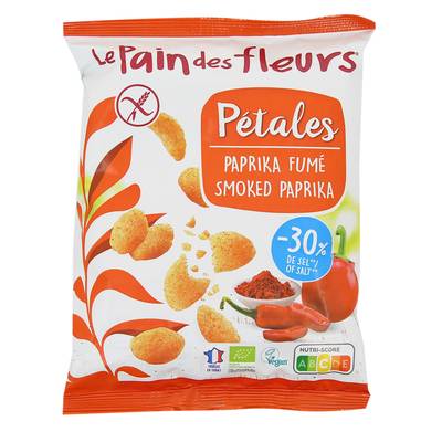 Le pain des fleurs Pétales craquants Paprika bio, 75g