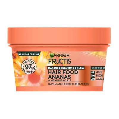 Fructis Masque Longs Ternes Ananas Cheveux normaux, 320ml