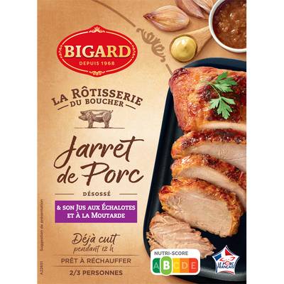 Bigard Jarret de Porc et son Jus Echalotte Moutarde, 460g