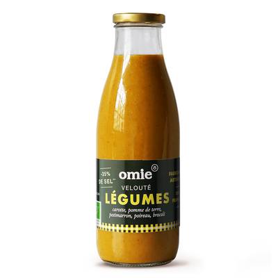 Omie Velouté aux 5 légumes Bio, 75cl