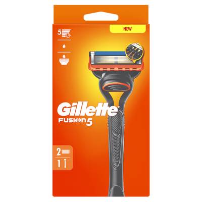 Gillette Fusion Rasoir Fusion 5, 1 rasoir et 2 lames