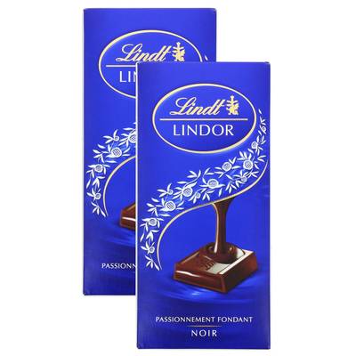 Lindt Lindor Noir, 2x150g