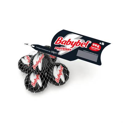 Babybel Mini fromage protéiné, 5 fromages - 110g