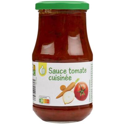 Pouce Sauce tomate cuisinée en bocal, 420g